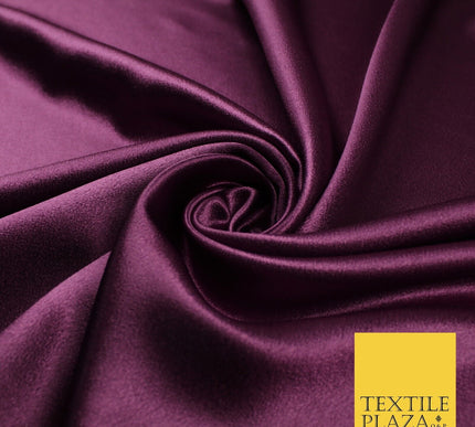 OVER 45 COLOURS - Plain Solid Crepe Back Satin Fabric Material Dress Bridal 45"