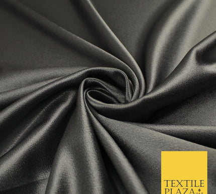 OVER 45 COLOURS - Plain Solid Crepe Back Satin Fabric Material Dress Bridal 45"