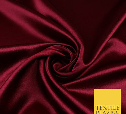 OVER 45 COLOURS - Plain Solid Crepe Back Satin Fabric Material Dress Bridal 45"