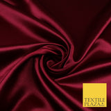 OVER 45 COLOURS - Plain Solid Crepe Back Satin Fabric Material Dress Bridal 45"