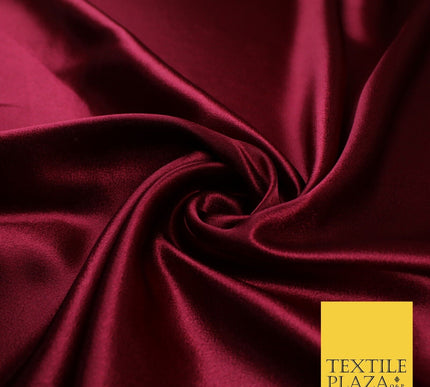 OVER 45 COLOURS - Plain Solid Crepe Back Satin Fabric Material Dress Bridal 45"
