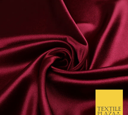 OVER 45 COLOURS - Plain Solid Crepe Back Satin Fabric Material Dress Bridal 45"