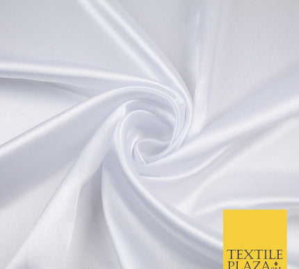 OVER 45 COLOURS - Plain Solid Crepe Back Satin Fabric Material Dress Bridal 45"