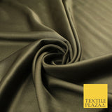 OVER 45 COLOURS - Plain Solid Crepe Back Satin Fabric Material Dress Bridal 45"