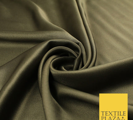 OVER 45 COLOURS - Plain Solid Crepe Back Satin Fabric Material Dress Bridal 45"