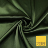 OVER 45 COLOURS - Plain Solid Crepe Back Satin Fabric Material Dress Bridal 45"
