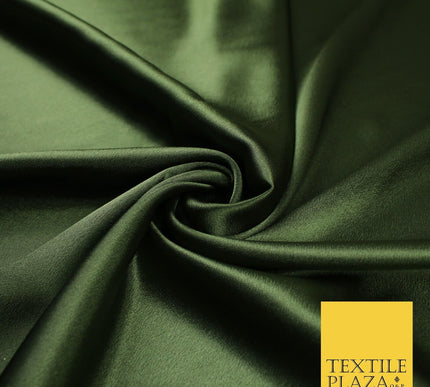 OVER 45 COLOURS - Plain Solid Crepe Back Satin Fabric Material Dress Bridal 45"