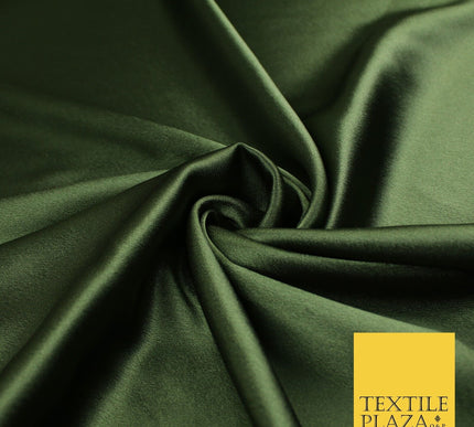 OVER 45 COLOURS - Plain Solid Crepe Back Satin Fabric Material Dress Bridal 45"