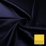 OVER 45 COLOURS - Plain Solid Crepe Back Satin Fabric Material Dress Bridal 45"