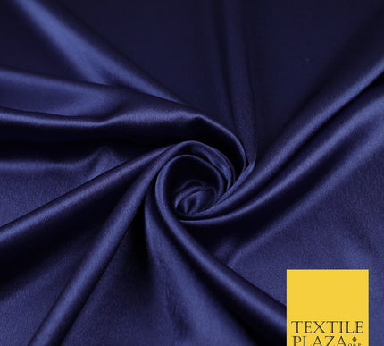 OVER 45 COLOURS - Plain Solid Crepe Back Satin Fabric Material Dress Bridal 45"