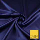 OVER 45 COLOURS - Plain Solid Crepe Back Satin Fabric Material Dress Bridal 45"