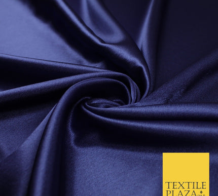 OVER 45 COLOURS - Plain Solid Crepe Back Satin Fabric Material Dress Bridal 45"