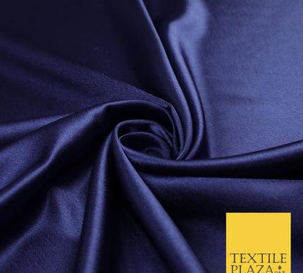 OVER 45 COLOURS - Plain Solid Crepe Back Satin Fabric Material Dress Bridal 45"