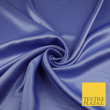 OVER 45 COLOURS - Plain Solid Crepe Back Satin Fabric Material Dress Bridal 45"