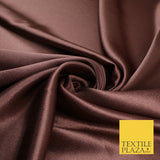 OVER 45 COLOURS - Plain Solid Crepe Back Satin Fabric Material Dress Bridal 45"