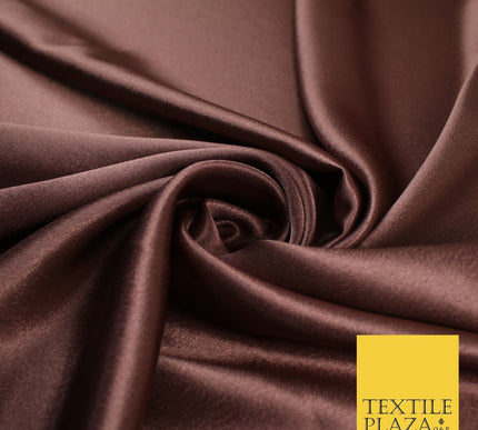 OVER 45 COLOURS - Plain Solid Crepe Back Satin Fabric Material Dress Bridal 45"