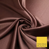 OVER 45 COLOURS - Plain Solid Crepe Back Satin Fabric Material Dress Bridal 45"