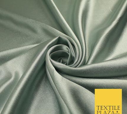 OVER 45 COLOURS - Plain Solid Crepe Back Satin Fabric Material Dress Bridal 45"