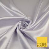 OVER 45 COLOURS - Plain Solid Crepe Back Satin Fabric Material Dress Bridal 45"