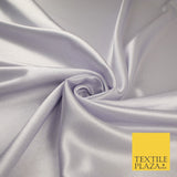 OVER 45 COLOURS - Plain Solid Crepe Back Satin Fabric Material Dress Bridal 45"