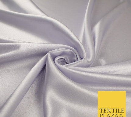 OVER 45 COLOURS - Plain Solid Crepe Back Satin Fabric Material Dress Bridal 45"