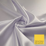 OVER 45 COLOURS - Plain Solid Crepe Back Satin Fabric Material Dress Bridal 45"