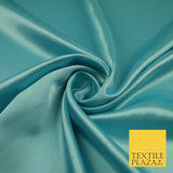 OVER 45 COLOURS - Plain Solid Crepe Back Satin Fabric Material Dress Bridal 45"