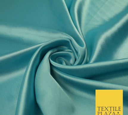 OVER 45 COLOURS - Plain Solid Crepe Back Satin Fabric Material Dress Bridal 45"