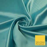 OVER 45 COLOURS - Plain Solid Crepe Back Satin Fabric Material Dress Bridal 45"