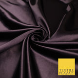 OVER 45 COLOURS - Plain Solid Crepe Back Satin Fabric Material Dress Bridal 45"