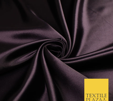 OVER 45 COLOURS - Plain Solid Crepe Back Satin Fabric Material Dress Bridal 45"