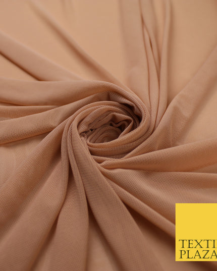 33 COLOURS Premium Quality Stretch Power Mesh Net Fabric Lingerie Costume Dance