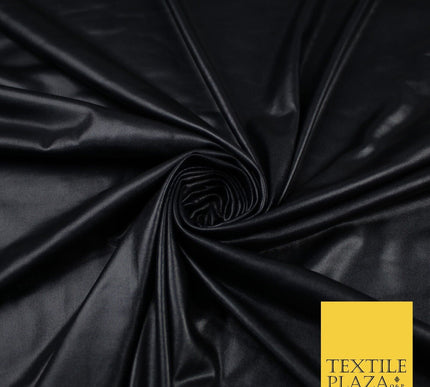 Black Plum Navy - PREMIUM Metallic Elastique Lycra Fabric Spandex Dancewear