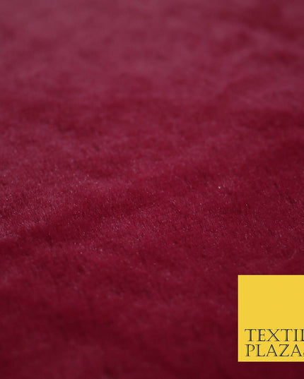 6 COLOURS - Premium Super Soft Plush Short Pile Shimmer Faux Fur Fabric Material