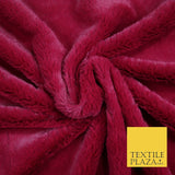 6 COLOURS - Premium Super Soft Plush Short Pile Shimmer Faux Fur Fabric Material