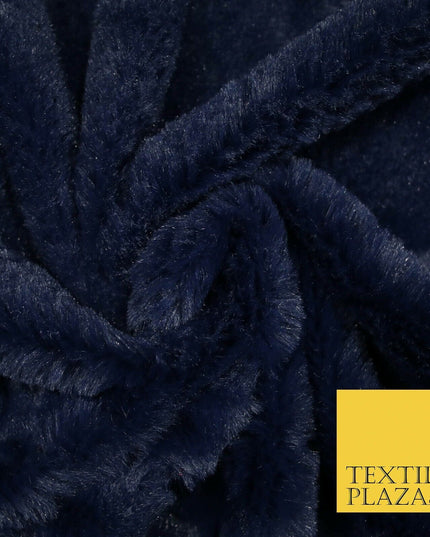 6 COLOURS - Premium Super Soft Plush Short Pile Shimmer Faux Fur Fabric Material