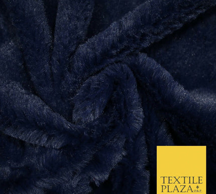 6 COLOURS - Premium Super Soft Plush Short Pile Shimmer Faux Fur Fabric Material