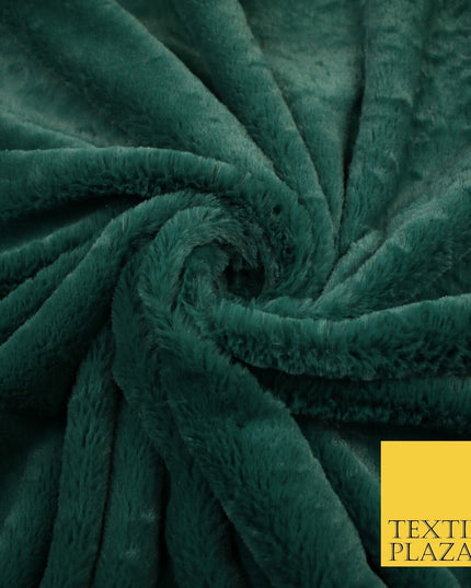 6 COLOURS - Premium Super Soft Plush Short Pile Shimmer Faux Fur Fabric Material