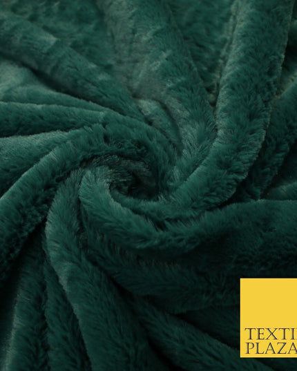 6 COLOURS - Premium Super Soft Plush Short Pile Shimmer Faux Fur Fabric Material