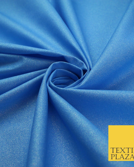 13 COLOURS - Luxury Sparkly Fine Glitter 100% Cotton Fabric Craft Festive 59"