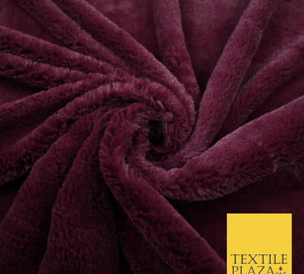 6 COLOURS - Premium Super Soft Plush Short Pile Shimmer Faux Fur Fabric Material