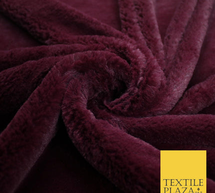 6 COLOURS - Premium Super Soft Plush Short Pile Shimmer Faux Fur Fabric Material