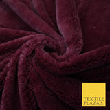 6 COLOURS - Premium Super Soft Plush Short Pile Shimmer Faux Fur Fabric Material
