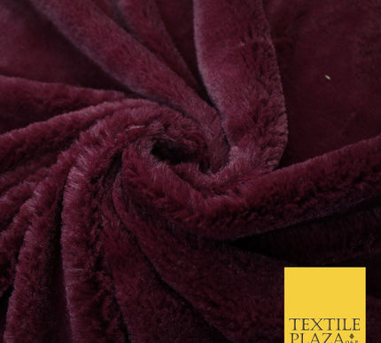 6 COLOURS - Premium Super Soft Plush Short Pile Shimmer Faux Fur Fabric Material