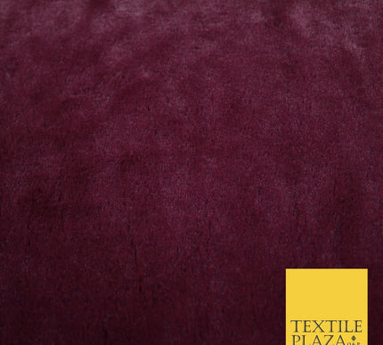 6 COLOURS - Premium Super Soft Plush Short Pile Shimmer Faux Fur Fabric Material