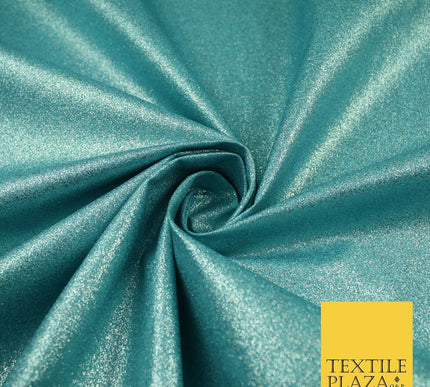 13 COLOURS - Luxury Sparkly Fine Glitter 100% Cotton Fabric Craft Festive 59"