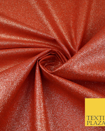 13 COLOURS - Luxury Sparkly Fine Glitter 100% Cotton Fabric Craft Festive 59"