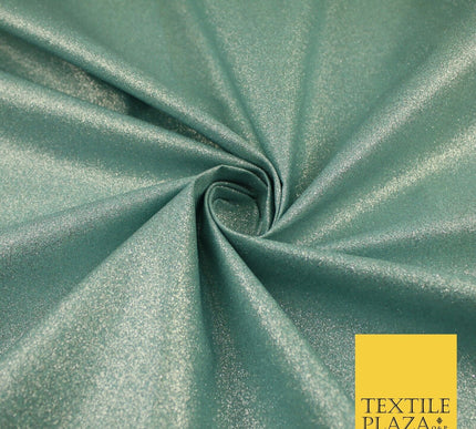 13 COLOURS - Luxury Sparkly Fine Glitter 100% Cotton Fabric Craft Festive 59"