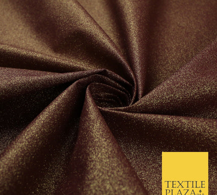 13 COLOURS - Luxury Sparkly Fine Glitter 100% Cotton Fabric Craft Festive 59"