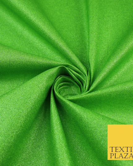 13 COLOURS - Luxury Sparkly Fine Glitter 100% Cotton Fabric Craft Festive 59"